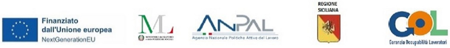 Finanziato dall’Unione europea – NextGenerationEU, Ministero del Lavoro e delle Politiche Sociali, ANPAL, Regione Siciliana, GOL – Garanzia Occupabilità Lavoratori